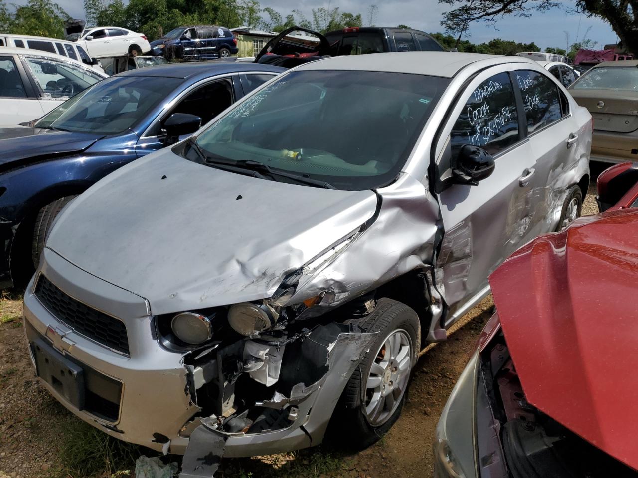 2012 Chevrolet Sonic Lt de vânzare în Kapolei, HI - Front End