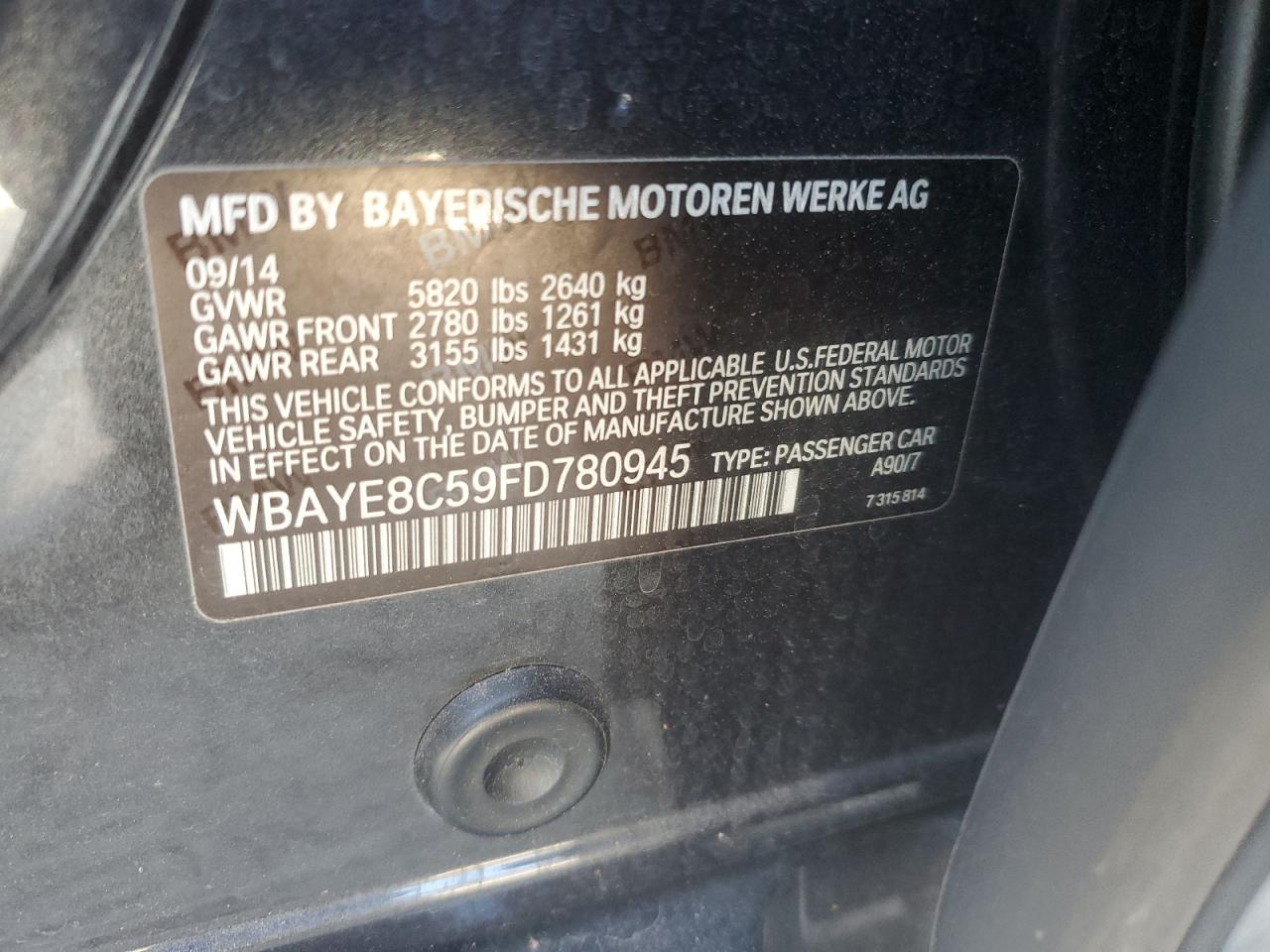 2015 BMW 7er - Image 12