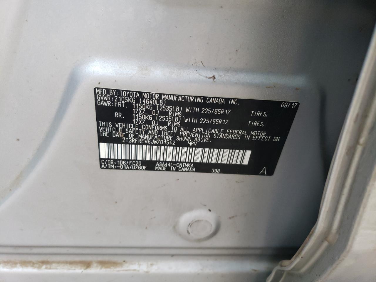 2018 Toyota RAV 4 - Image 13