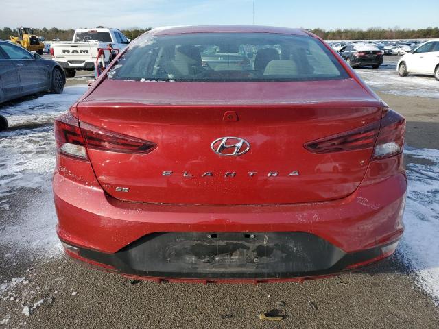  HYUNDAI ELANTRA 2020 Czerwony