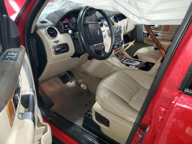  LAND ROVER LR4 2016 Красный