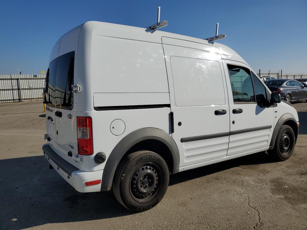 2012 Ford Transit Connect Xlt white van gas NM0LS7DN3CT108134 photo #4