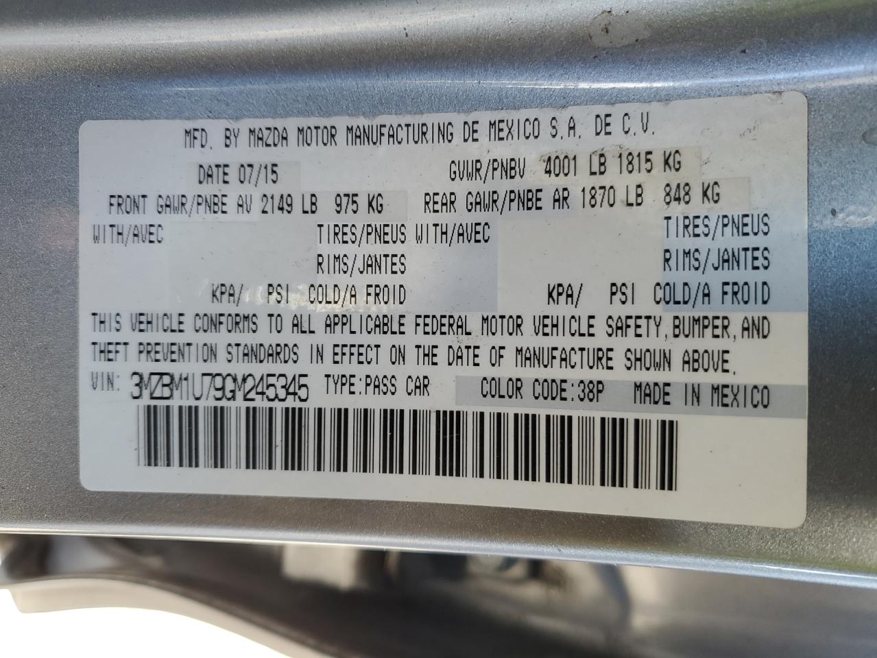 2016 Mazda 3 - Image 12