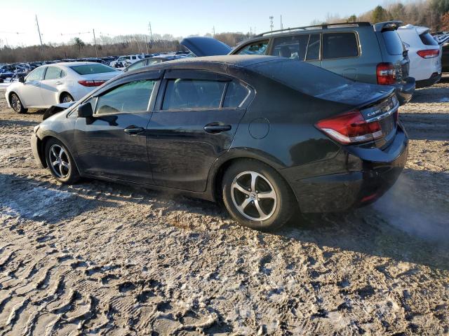 Седани HONDA CIVIC 2015 Чорний