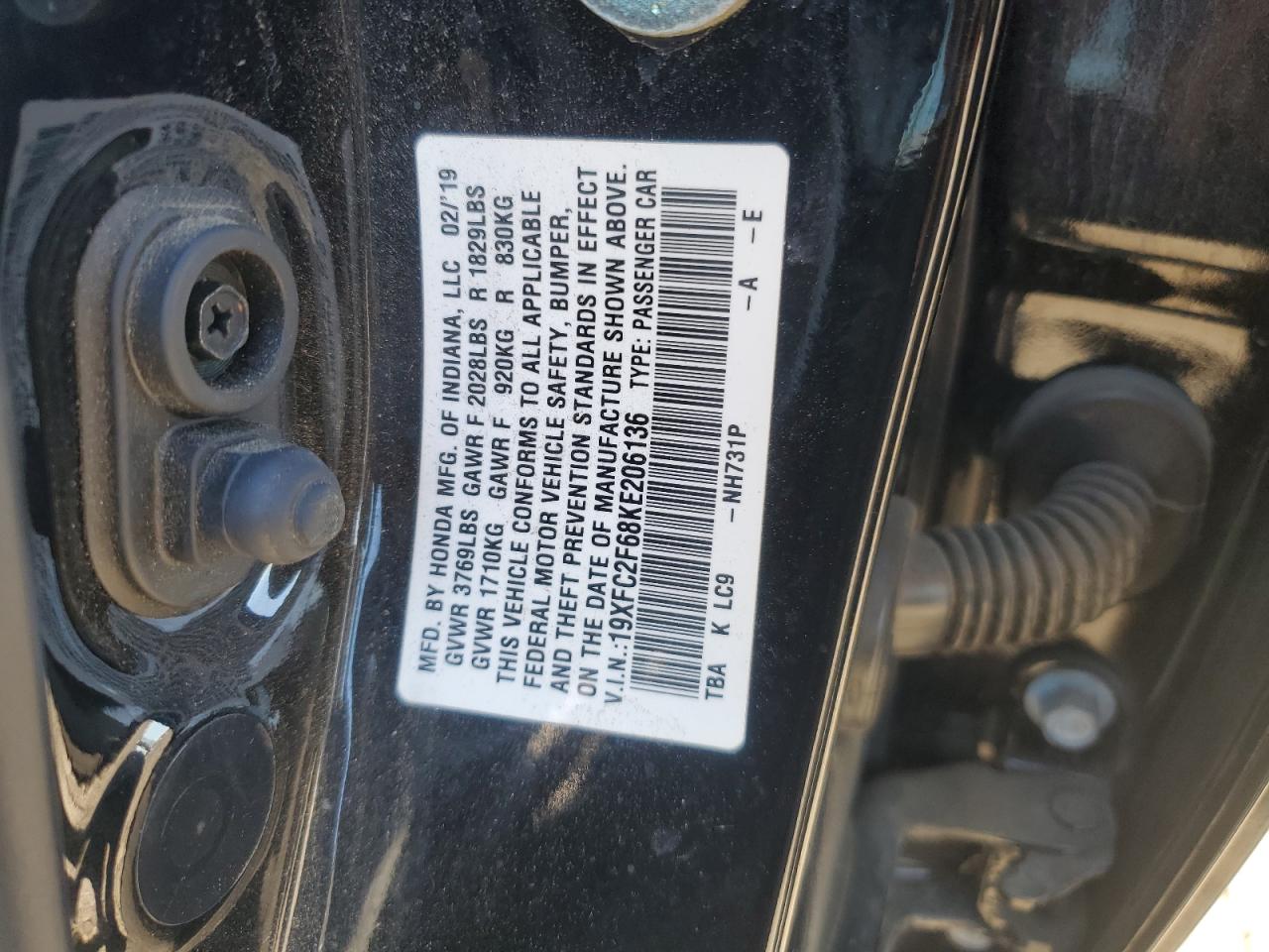 2019 Honda Civic - Image 12