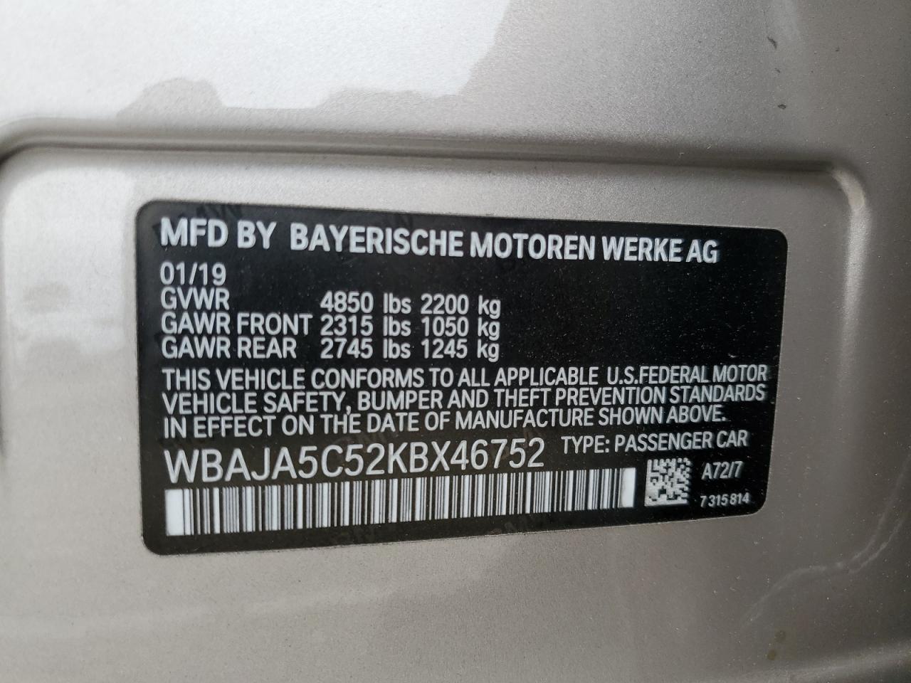 2019 BMW 5er - Image 12