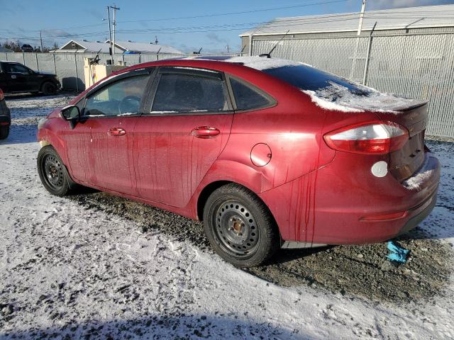  FORD FIESTA 2014 Червоний