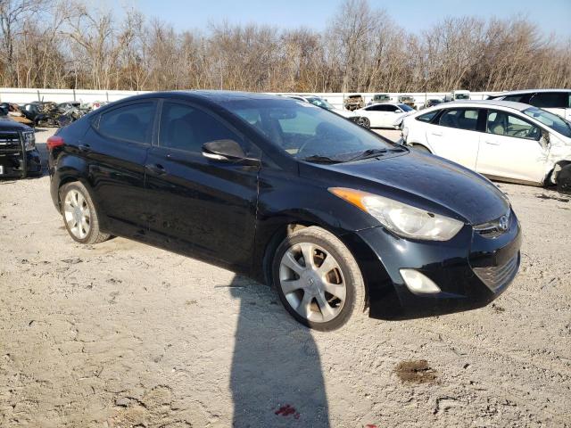 Sedans HYUNDAI ELANTRA 2012 Czarny