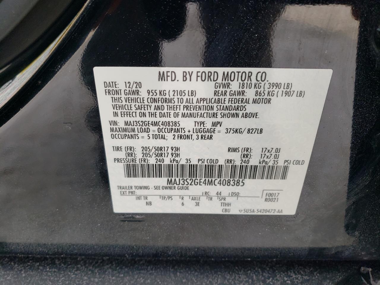 2021 Ford EcoSport - Image 13