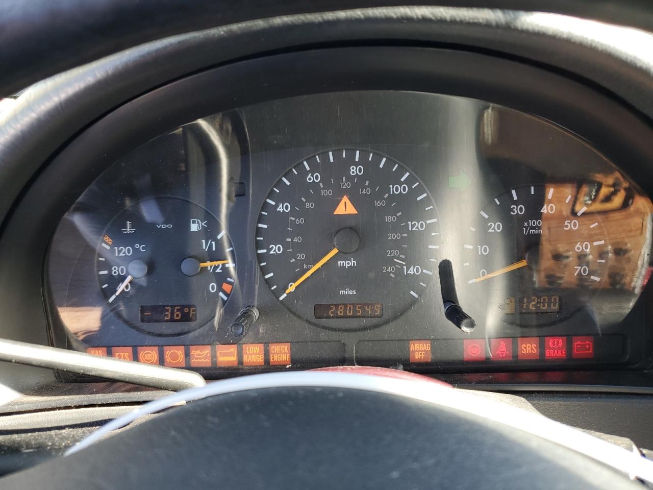 2000 Mercedes-Benz Ml 320 VIN: 4JGAB54E3YA146444 Lot: 89202755