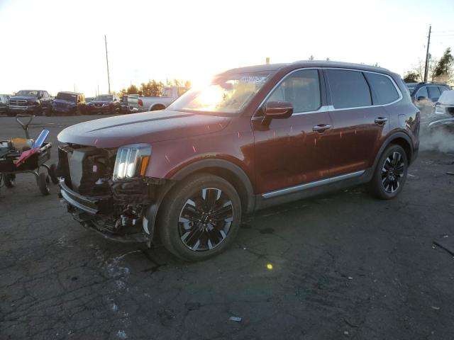  KIA TELLURIDE 2023 Бургунди