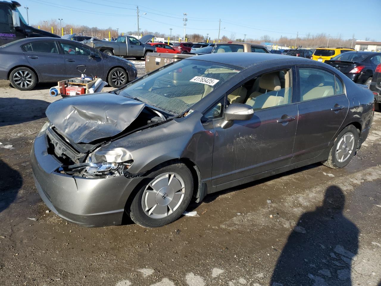 2008 Honda Civic Hybrid VIN: JHMFA36278S030158 Lot: 41765425