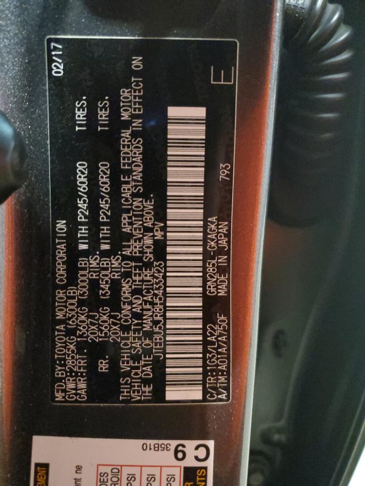 2017 Toyota 4Runner - Image 13