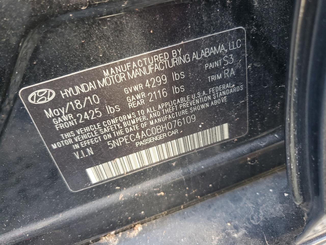 2011 Hyundai Sonata - Image 12