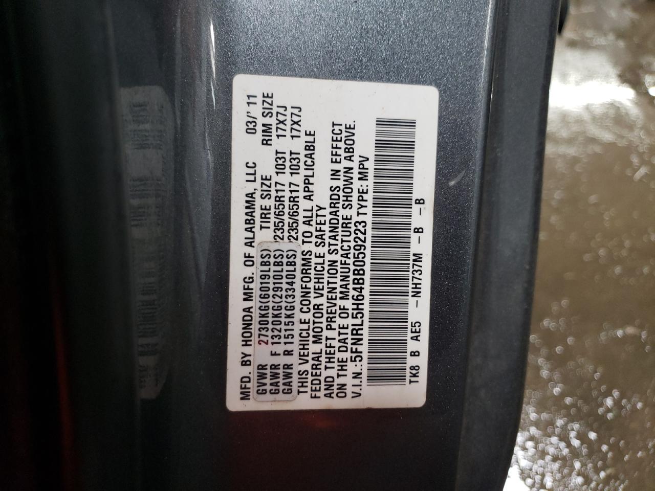 2011 Honda Odyssey - Image 13