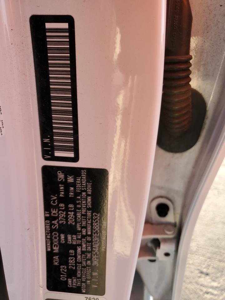 2023 Kia Forte Gt Line VIN: 3KPF54AD3PE588532 Lot: 89258965