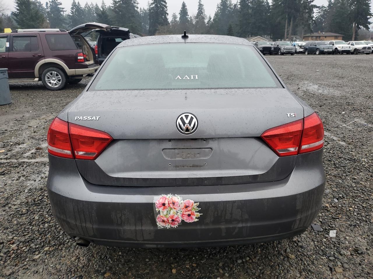 VIN 1VWAT7A3XFC087276 2015 VOLKSWAGEN PASSAT no.6