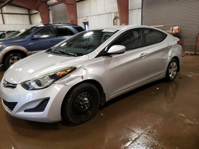 Sedans HYUNDAI ELANTRA 2016 Srebrny