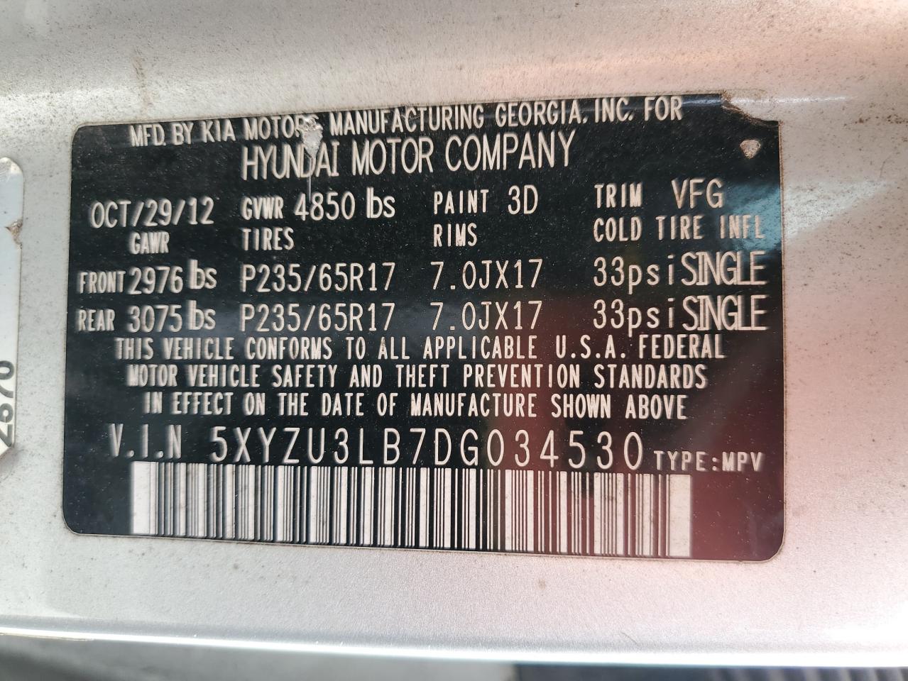 2013 Hyundai Santa Fe - Image 14