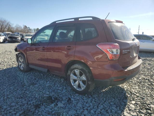  SUBARU FORESTER 2014 Бургунди