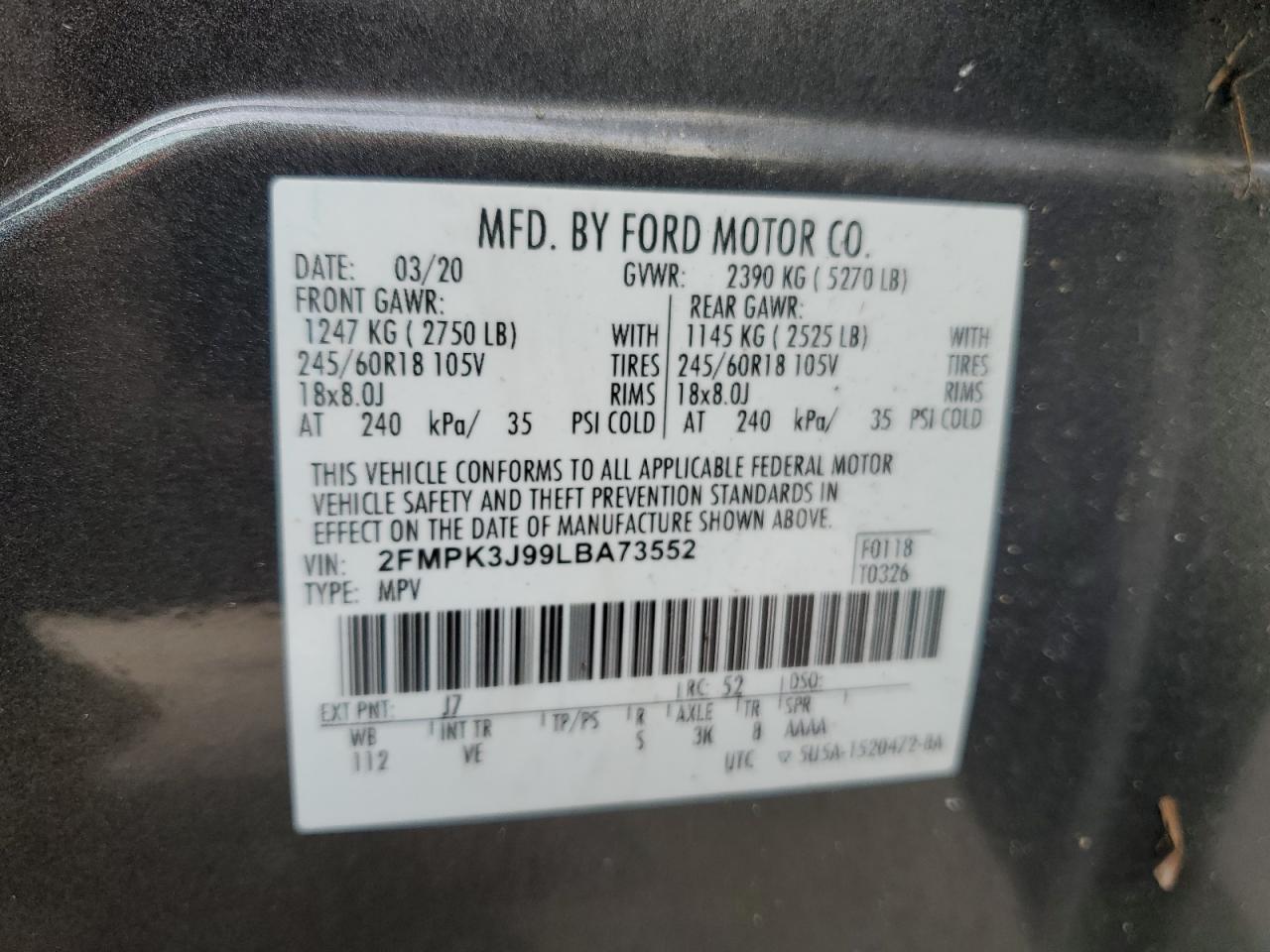 2020 Ford Edge - Image 13