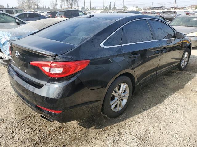  HYUNDAI SONATA 2017 Чорний