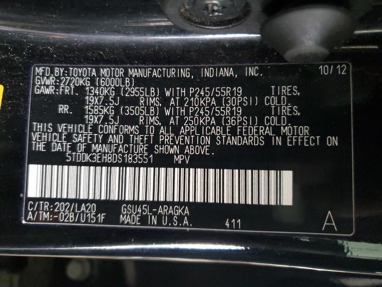 2013 Toyota Highlander - Image 13