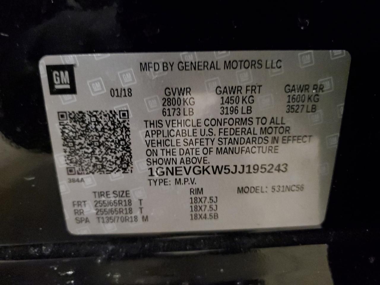 2018 Chevrolet Traverse - Image 14