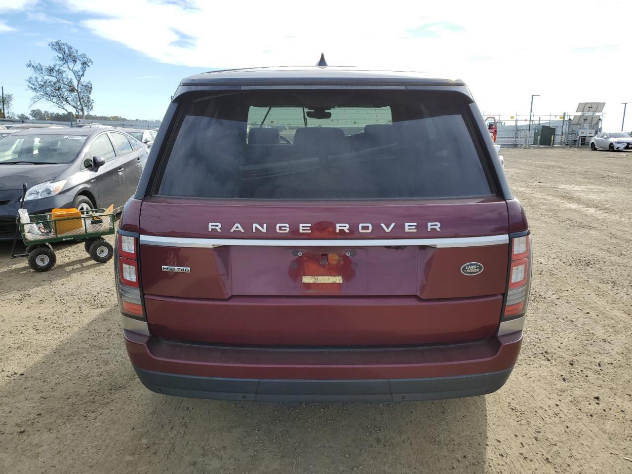 VIN SALGS2FK0HA330829 2017 LAND ROVER RANGEROVER no.6