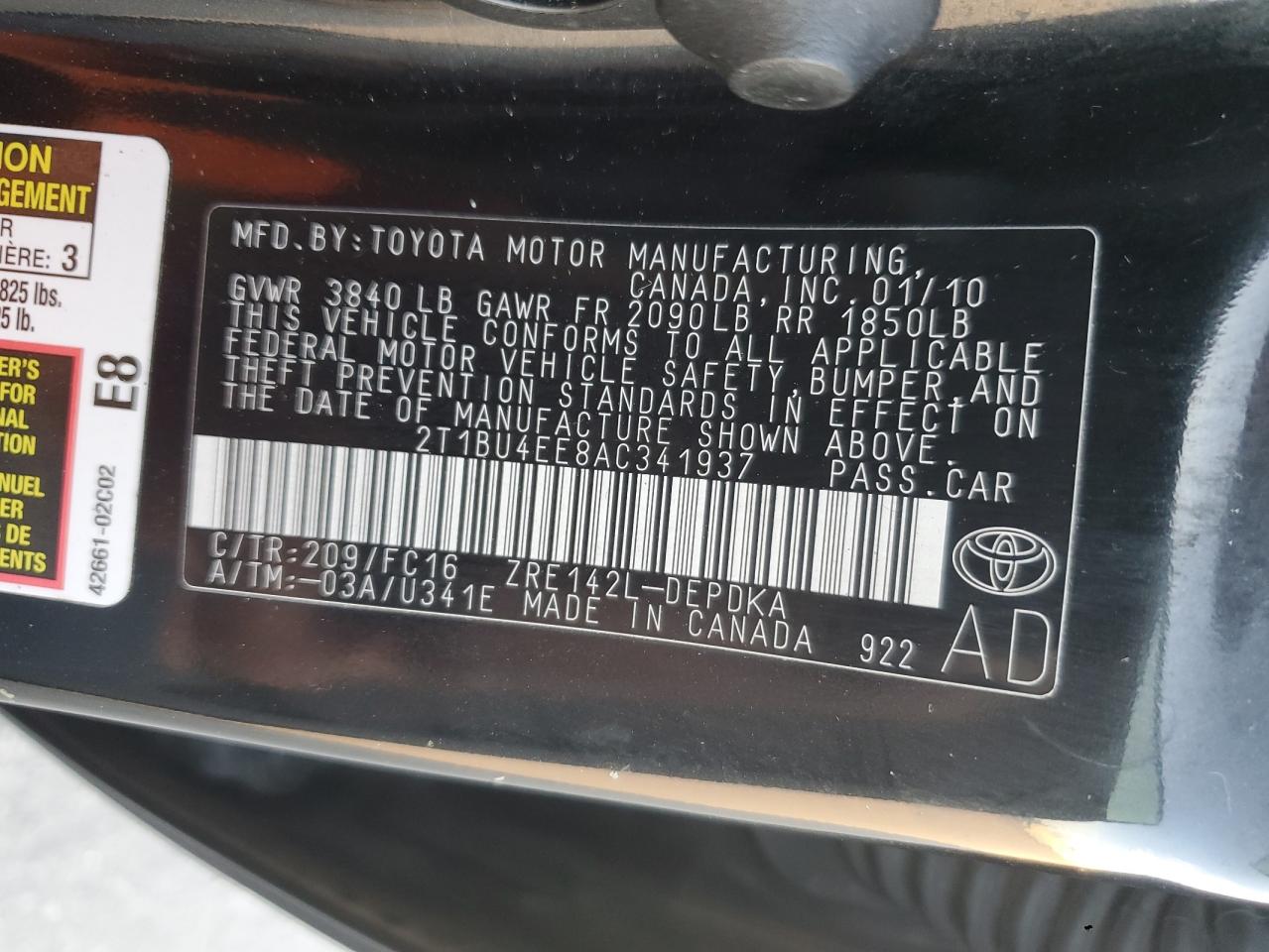 2010 Toyota Corolla - Image 12