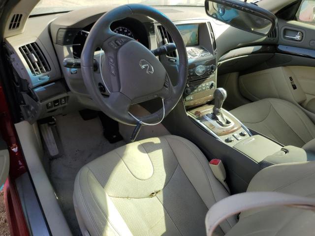  INFINITI G37 2013 Красный