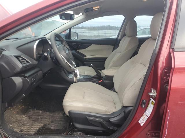  SUBARU IMPREZA 2018 Красный