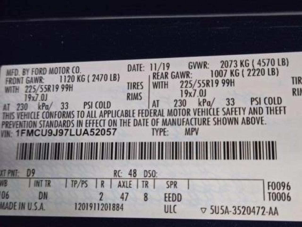2020 Ford Escape - Image 10