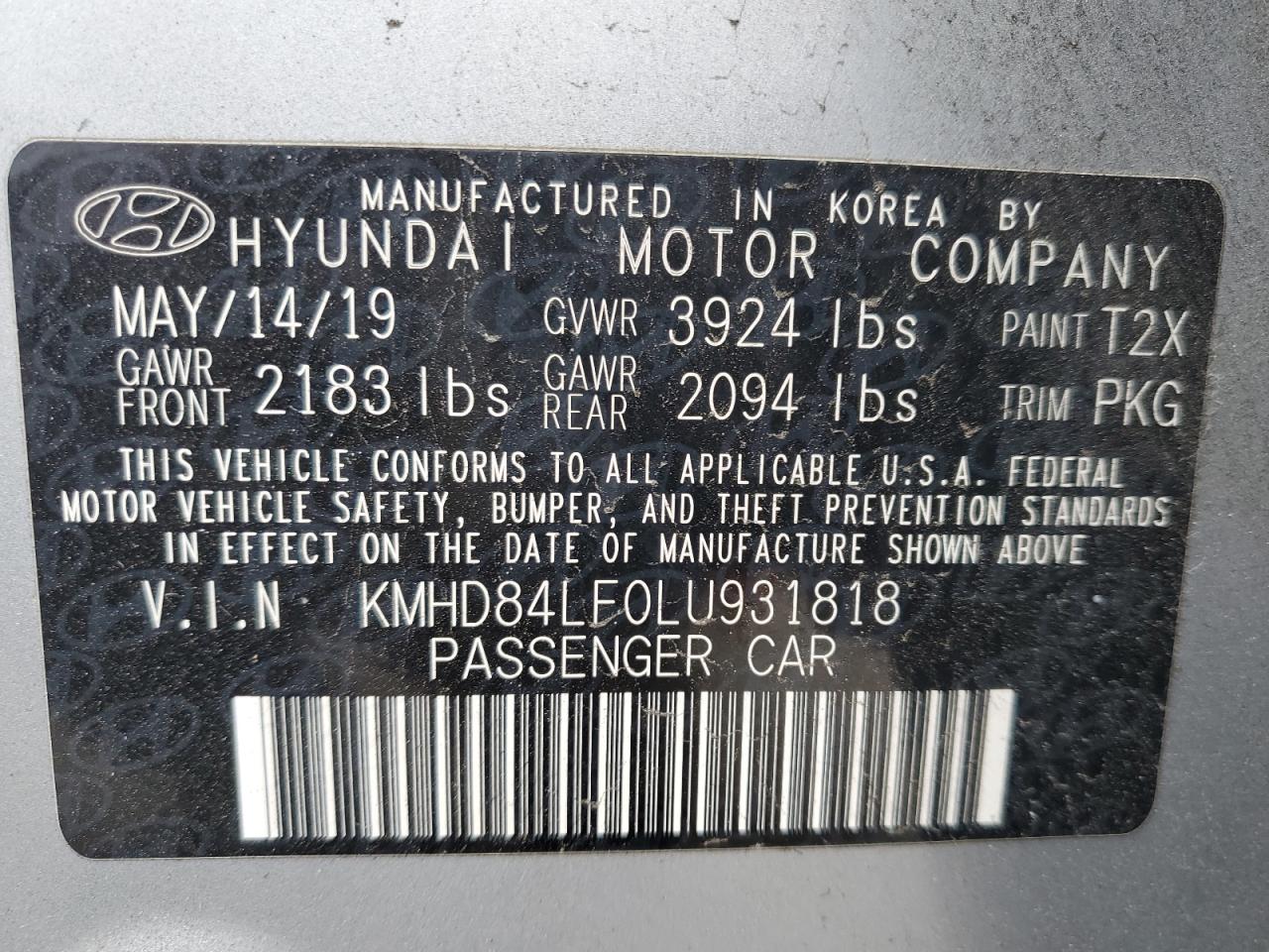 2020 Hyundai Elantra - Image 13