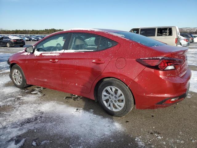  HYUNDAI ELANTRA 2020 Czerwony