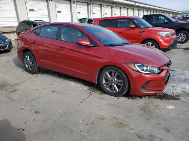 Sedans HYUNDAI ELANTRA 2017 Red