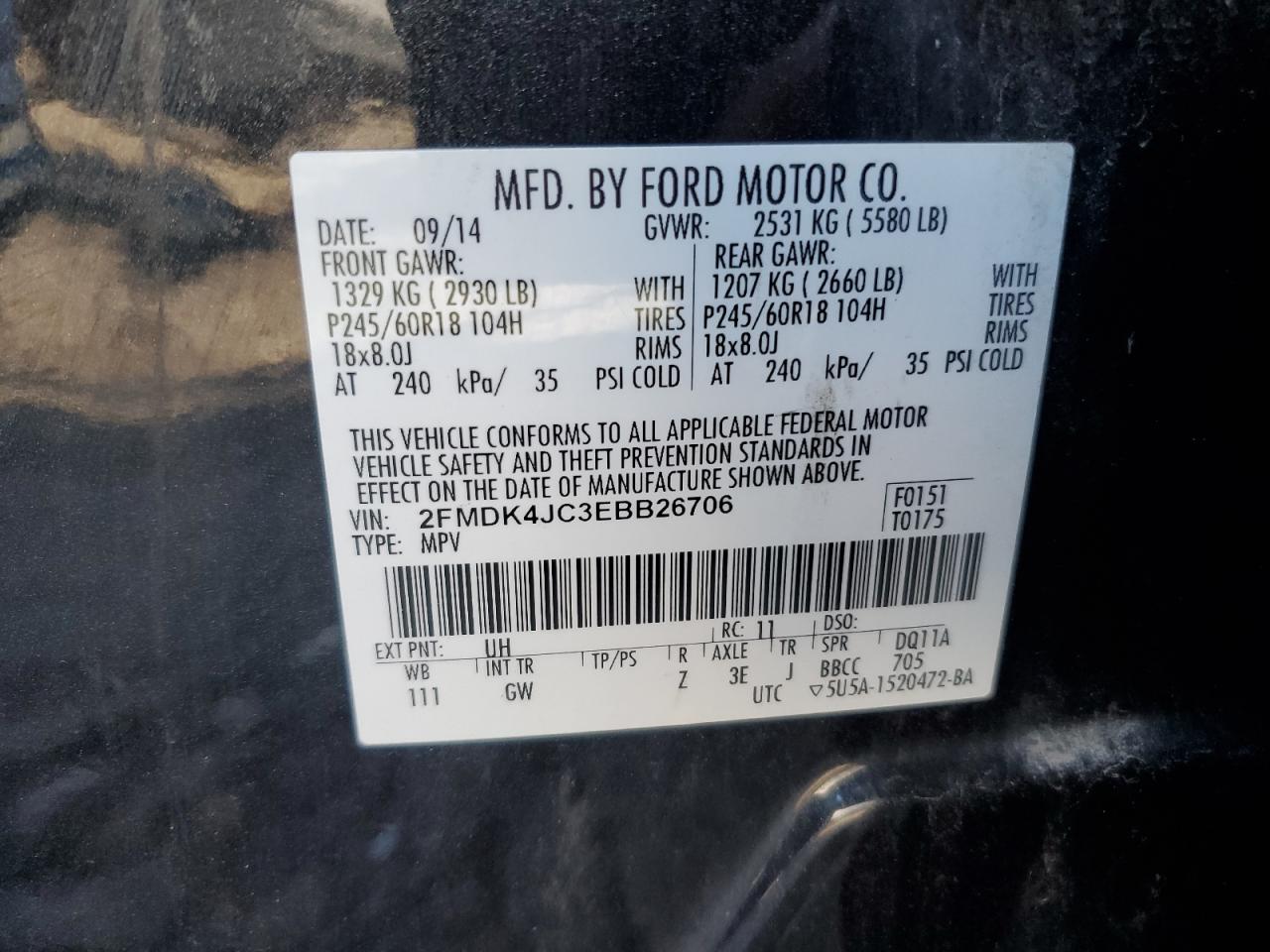2014 Ford Edge - Image 13