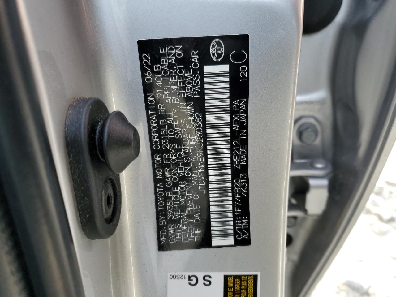 2022 Toyota Corolla - Image 12