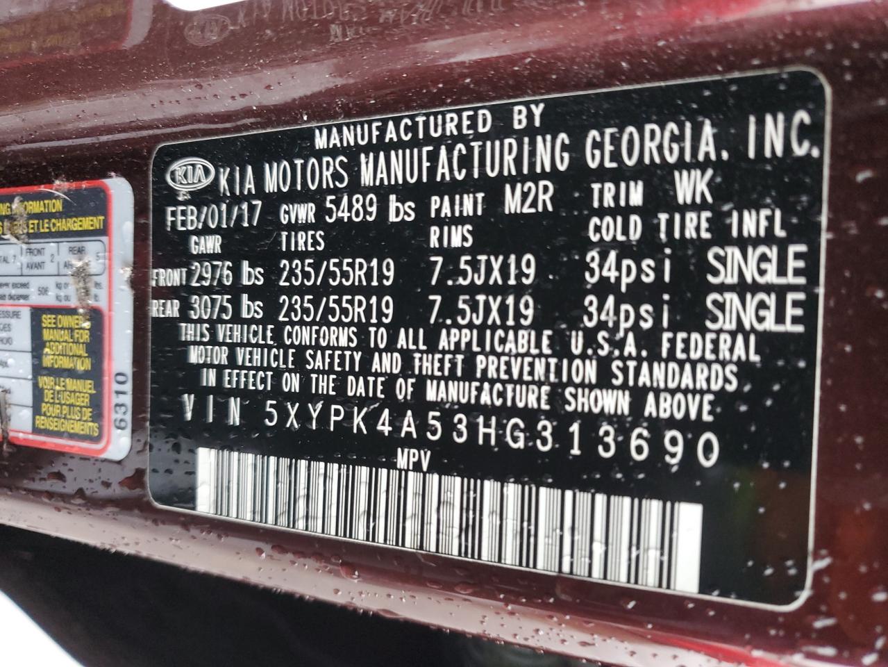 2017 Kia Sorento - Image 13