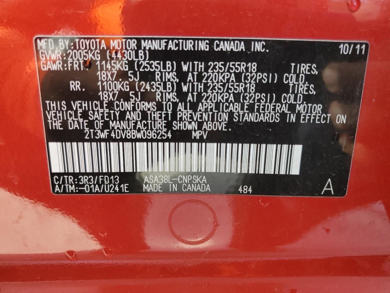2011 Toyota RAV 4 - Image 13