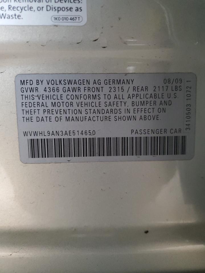 2010 Volkswagen Passat CC - Image 14