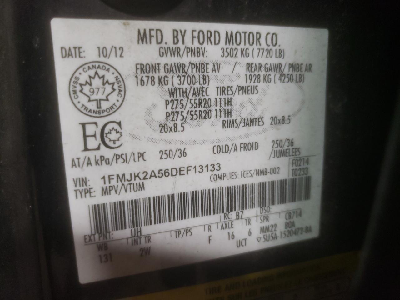 2013 Ford Expedition - Image 13