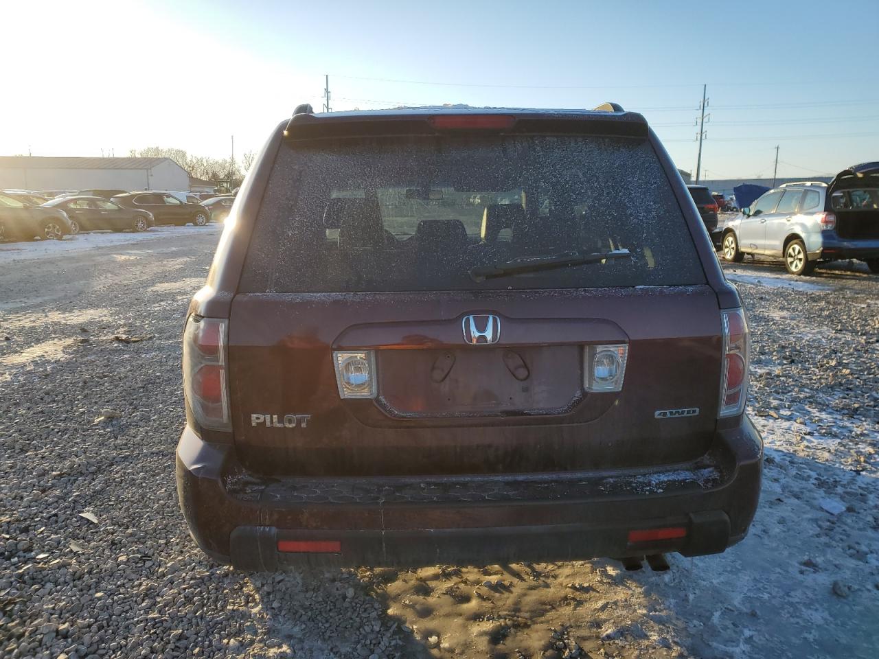 2007 Honda Pilot Exl VIN: 2HKYF18667H515761 Lot: 89195825