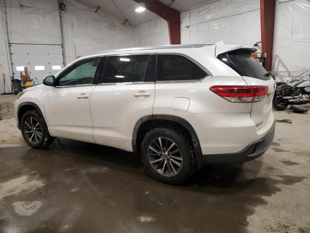  TOYOTA HIGHLANDER 2018 Белый