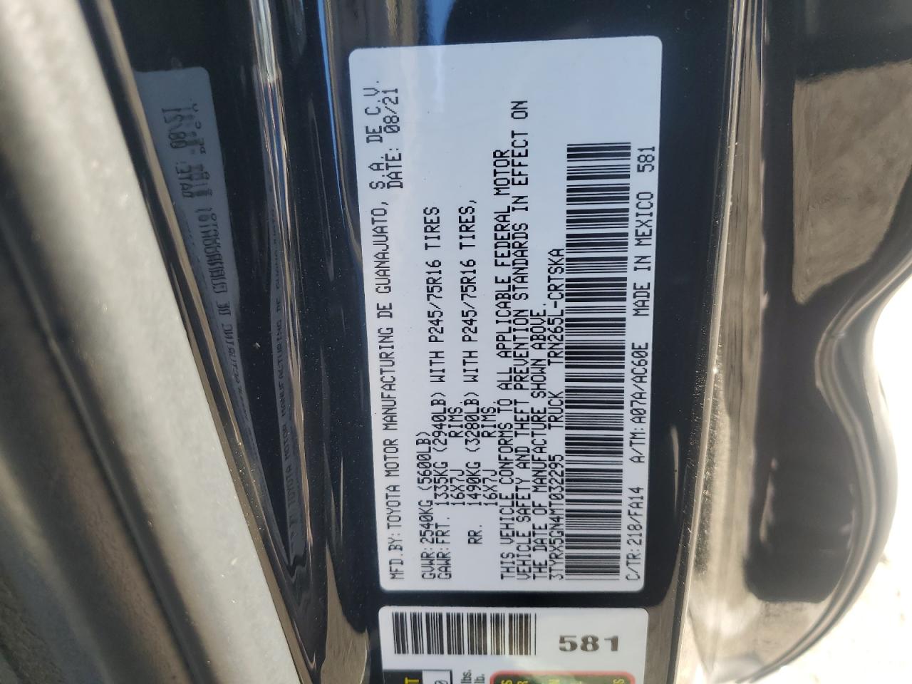 2021 Toyota Tacoma - Image 13