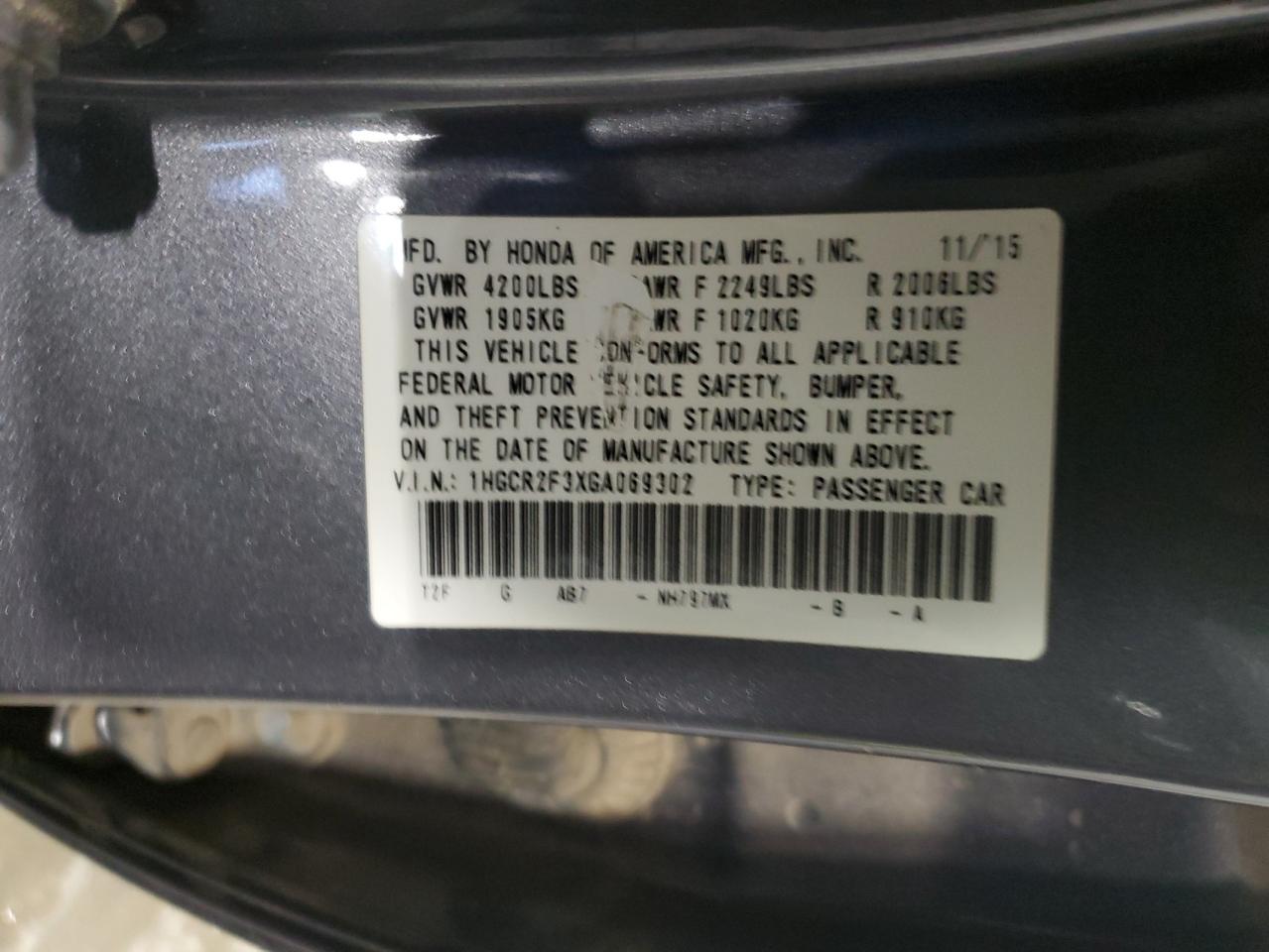 2016 Honda Accord - Image 13