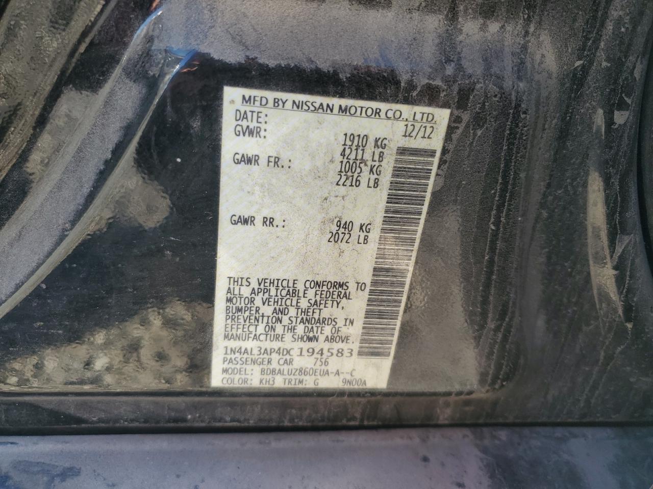 2013 Nissan Altima - Image 13