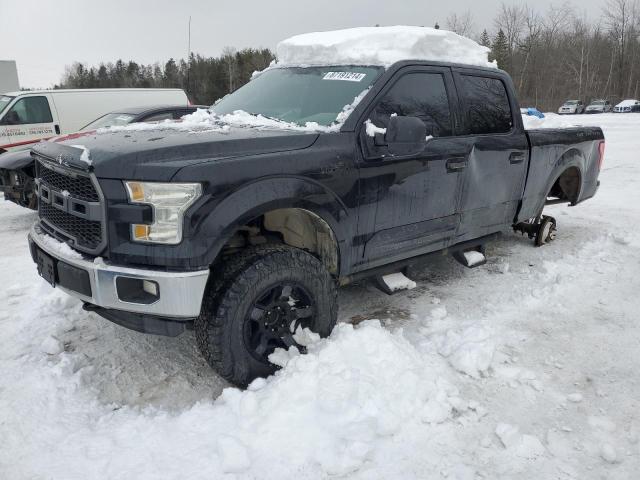 2015 FORD F150 SUPERCREW for sale at Copart ON - COOKSTOWN