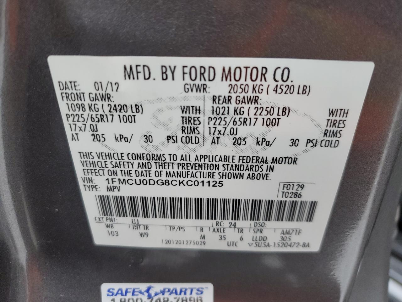 2012 Ford Escape - Image 13