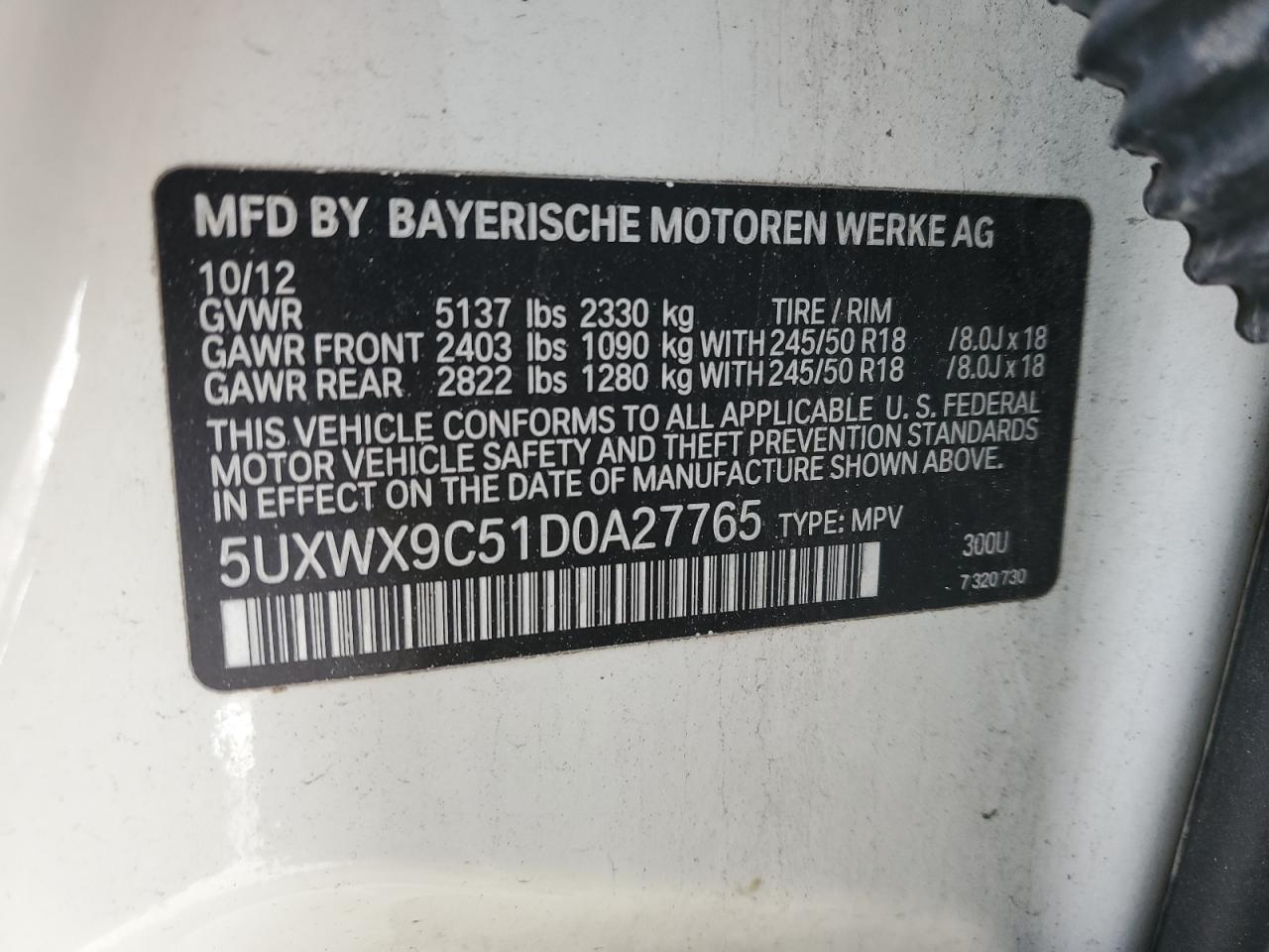 2013 BMW X3 - Image 13